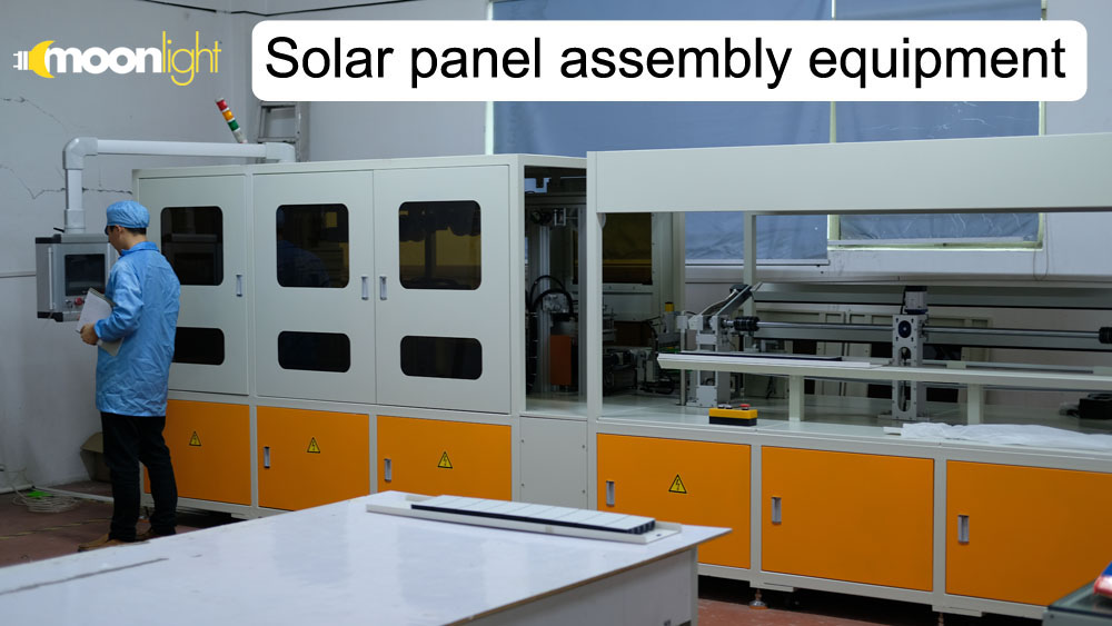 assemble solar panel equipment